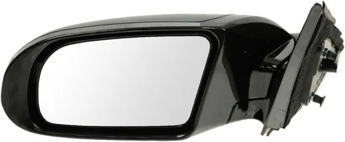 Vista 34 de TRQ Espejo plegable con calefacción eléctrica del lado del conductor con indicador de punto ciego pintura a juego negro liso compatible con Kia