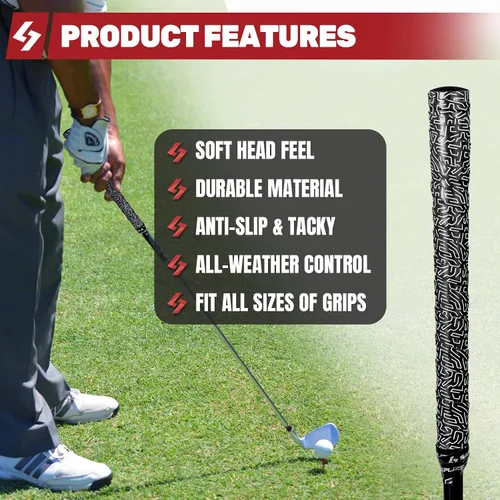Vista 3 de SAPLIZE Cintas de Envolvimiento para Grip de Golf, Paquete de 3 o 15 Cintas de Sobregrip de PU Adhesivas, Nueva Solución de Regripping para Grips