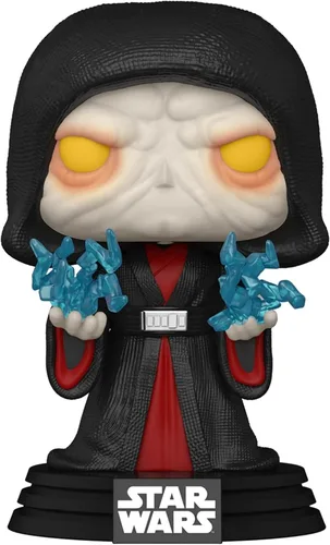 Vista 5 de Funko Pop! Star Wars: The Rise of Skywalker - Figura de vinilo Revitalized Emperor Palpatine (con funda protectora compatible con Pop Box)