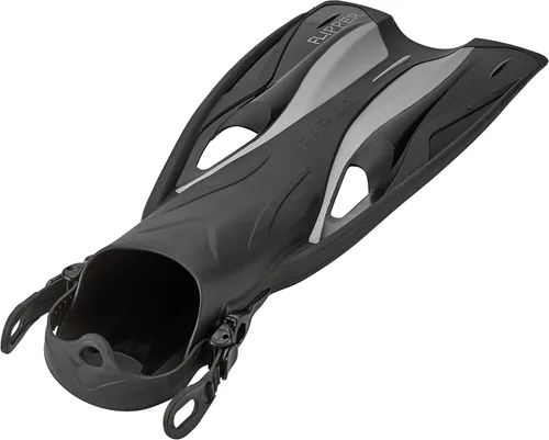 Vista 6 de Phantom Aquatics Juego de esnórquel sin marco con máscara de snorkel Negro