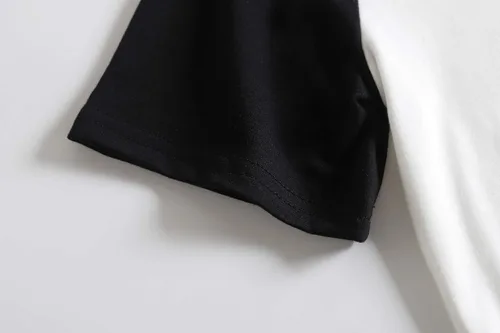 Vista 5 de Camisón de manga corta para niñas grandes con estampado de gatos y día perezoso