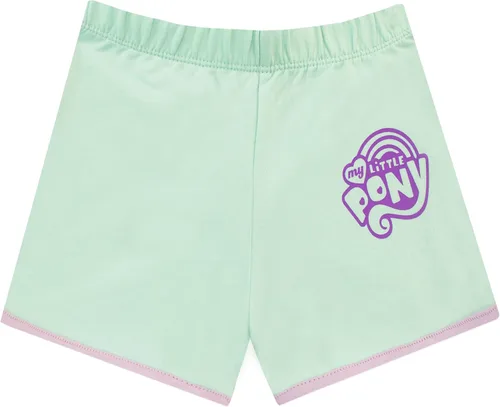 Vista 4 de My Little Pony Conjunto de camiseta y pantalones cortos para niña