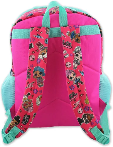 Vista 2 de L.O.L. Surprise! Muñecas Niñas 16" Mochila 5 piezas School Set, AzulRosa, Classic