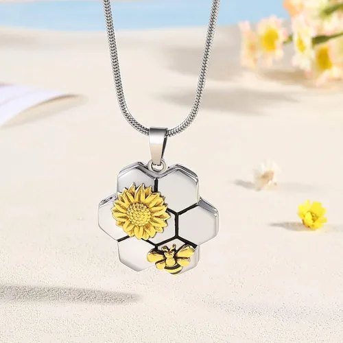 Vista 2 de Fanery sue Collar con medallón de corazón que sostiene imágenes, collares personalizados con fotos personalizadas, con imagen