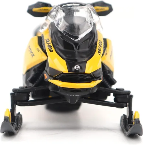 Vista 8 de Diecast Masters BRP 1:32 MXZ Blizzard (Segmento de sendero) + MXZ 120cc (modelo infantil), amarillo neón