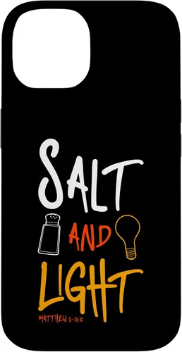 Vista 4 de iPhone 16 Salt of earth - light of the world Matthew 5:13 Case