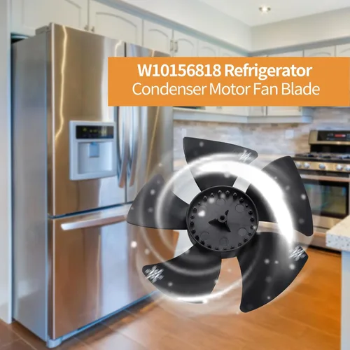 Vista 7 de W10156818 - Cuchilla del ventilador del motor del condensador del refrigerador compatible con Whirlpool Kenmore Jenn-Air Amana Admiral Norge