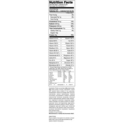 Vista 3 de BariatricPal Sustituto de comida para batido muy alto en proteínas (1.23 oz) - Vainilla (paquete de 1)