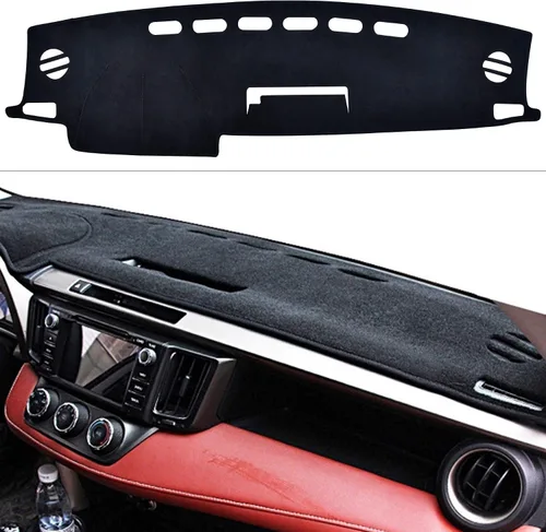 Vista 25 de SPEEDWOW Cubierta Alfombrilla para Tablero de Instrumentos Tapete Alfombra Compatible para Toyota Camry 2002-2006 Alfombrilla para Tablero Cubiertas
