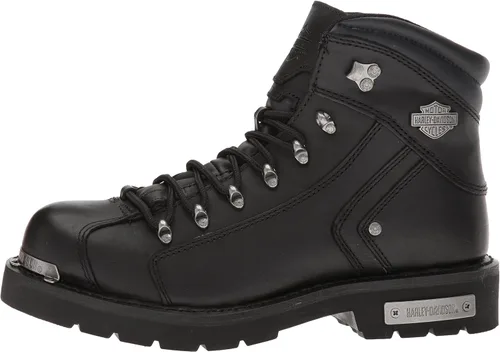 Vista 8 de Harley-Davidson de los hombres Electron Negro 600-inchBotas de motociclismo d96017