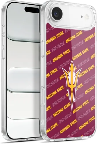 Vista 193 de Head Case Designs Funda de gel ASU Camou con licencia oficial de la Universidad Estatal de Arizona [protección de grado militar] compatible