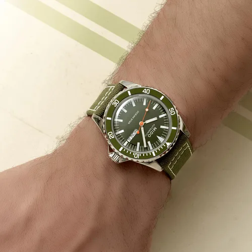Vista 35 de MIDO Ocean Star Tribute - Swiss Automatic Watch for Men - 40.5mm Stainless Steel Case
