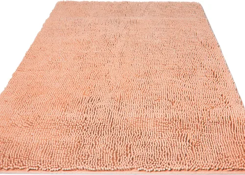 Vista 248 de Yeaban Alfombra de pasillo de baño de 24 x 72 pulgadas, antideslizante, alfombra de baño larga de felpilla gruesa, absorbente y lavable, alfombra