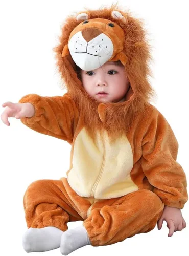 Vista 17 de Disfraz de bebé de Halloween para niños pequeños, rómper, mameluco para niños o niñas, ropa de animales, de 2 a 36 meses
