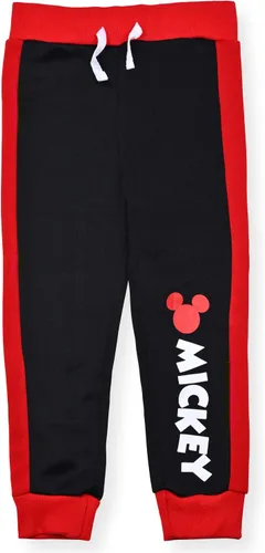 Vista 2 de Disney Mickey Mouse - Conjunto de sudadera y pantalón deportivo para niños pequeños y niños pequeños, azul o rojonegro o naranjaazul marino