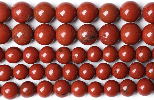 Vista 78 de 36 piezas de cuentas sueltas de espacio de jade de epidoto verde y rojo natural de 10 mm, cuentas redondas para hacer joyas DIY, collares, pulseras