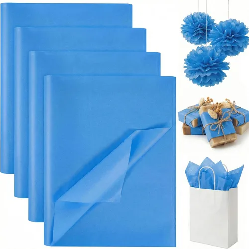 Vista 17 de Koogel 330 hojas de papel de seda, papel de seda multicolor de 14 x 10 pulgadas para bolsas de regalo, vacaciones, cumpleaños, manualidades