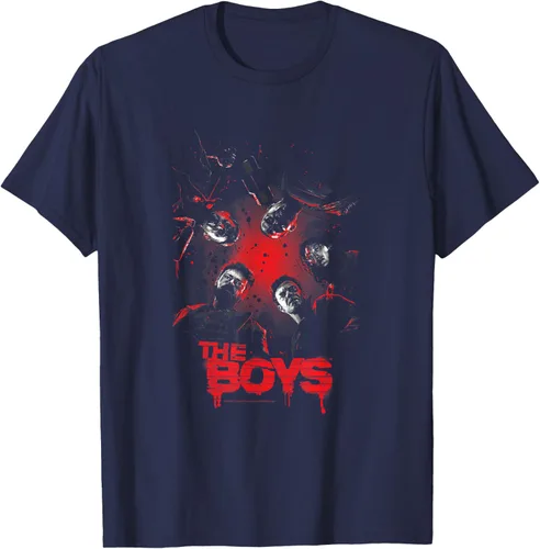 Vista 5 de The Boys The Boys Group Photo Superhero TV Show - Camiseta Negro