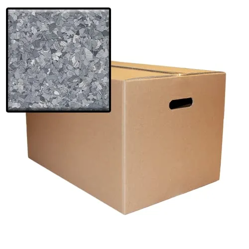 Vista 4 de Concrete Floor Supply Caja de 25 LB Epoxi Flake (9203)