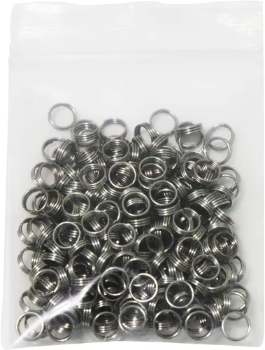 Vista 6 de LeFeng - 200 anillos de acero para dardos y anillos de acero para dardos