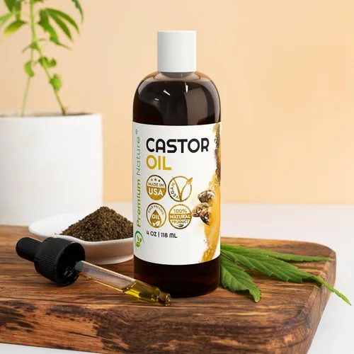 Vista 6 de Aceite de ricino, el mejor aceite portador, de 4 onzas, el mejor humectante para la piel y el cabello, acondiciona pestañas y el crecimiento