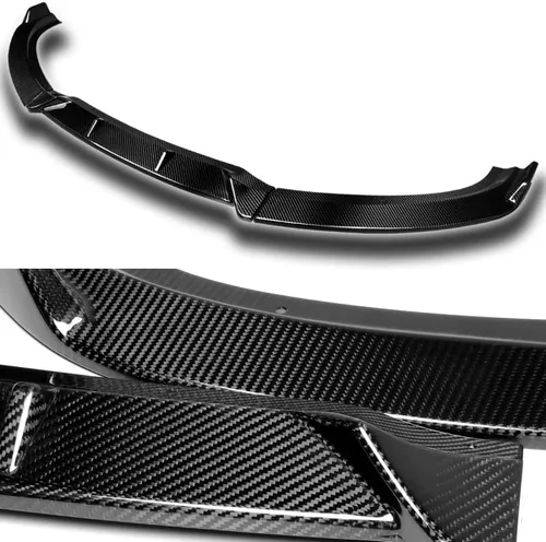 Vista 2 de EPARTS - Juego de 3 piezas de alerón para parachoques delantero, protector de carrocería lateral para barbilla, compatible con Hyundai Genesis Coupe