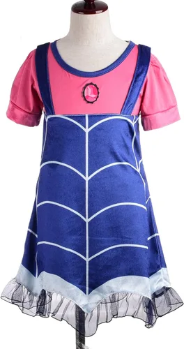 Vista 4 de Dressy Daisy Vestido para niñas disfraz de vampiro de Halloween talla 2T-8