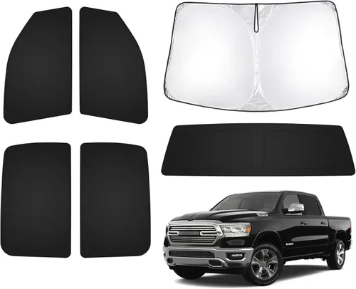 Vista 92 de T TGBROS Parasol para parabrisas para BMW X1 F48 2016 2017 2018 2019 2020 2021 2022 para ventana de automóvil, con bloqueo UV grueso y opaca