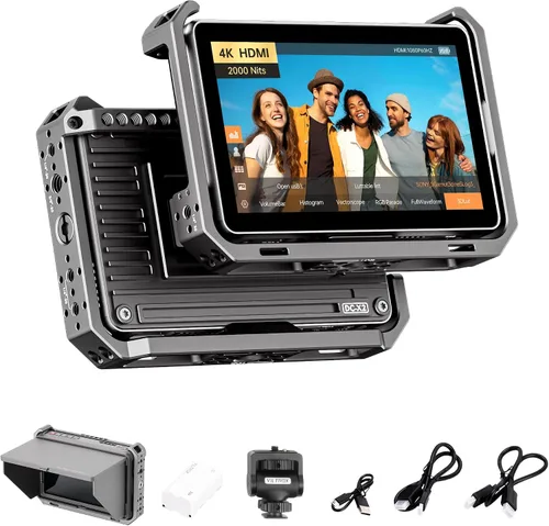 Vista 11 de VILTROX DC-L1 Monitor de campo de cámara de 7 pulgadas con pantalla táctil