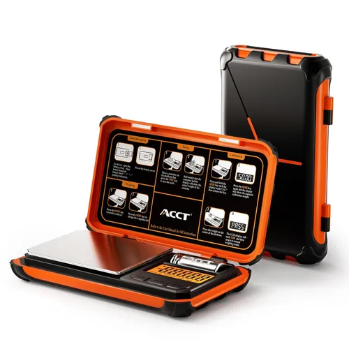 Vista 8 de Báscula de bolsillo de precisión, 200 gx0.0.04 oz escala de gramos de joyería Báscula digital para alimentos con pantalla LCD, conversiones de 6