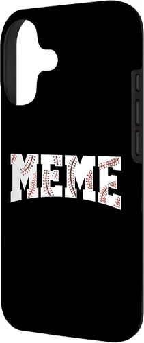 Vista 2 de Baseball Meme Grandma Gift for Grandon's Game Day Case for iPhone 17