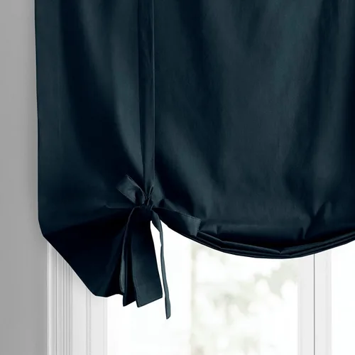 Vista 6 de HPD Half Price Drapes Cortinas enrollables de algodón liso para oscurecer la habitación, cortinas enrollables para sala de estar, cocina, 46 x 63