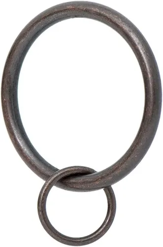 Vista 9 de Ivilon Anillos de Cortina con Ojales de Tapicería - Anillo de 1.7" para Pasadores de Gancho, Juego de 14 - Latón Antiguo Ant Brass