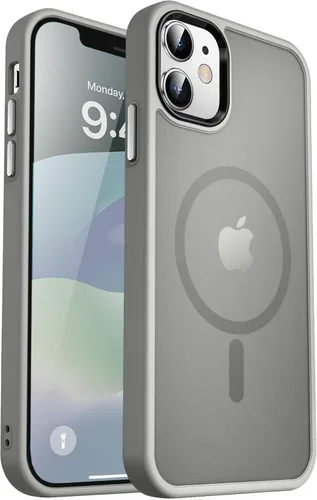 Vista 123 de MOCCA - Funda magnética resistente para iPhone XR de 6.1 pulgadas, compatible con MagSafe, funda con protección contra caídas de grado militar