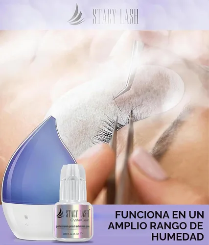 Vista 7 de STACY LASH Pegamento de extensión de pestañas transparente (0.17 fl.oz/0.2 fl oz)/1 segundo de tiempo de secado/retención - 8 semanas/adhesivo