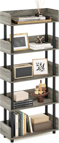 Vista 92 de Furinno Turn-N-Tube Organizador de encimera de cocina, estante organizador de encimera de esquina de 2 niveles, estante esquinero, para cocina