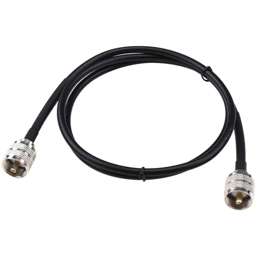 Vista 40 de Cable de puente PL259 de 1 pie - Cable coaxial RG58 de 15 pulgadas corto 50 ohmios coaxial para medidor SWR radio de radioaficionado radio CB