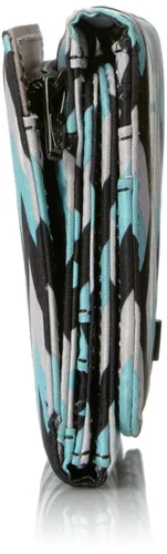 Vista 3 de JuJuJuBe Rich - Cartera triple plegable con cierre de presión colección de ónix - Black Diamond