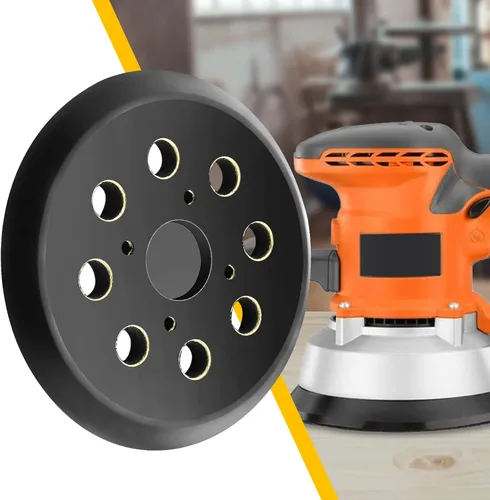 Vista 6 de Almohadilla de repuesto para lijadora de 5 pulgadas compatible con Ridgid R2600 R2601
