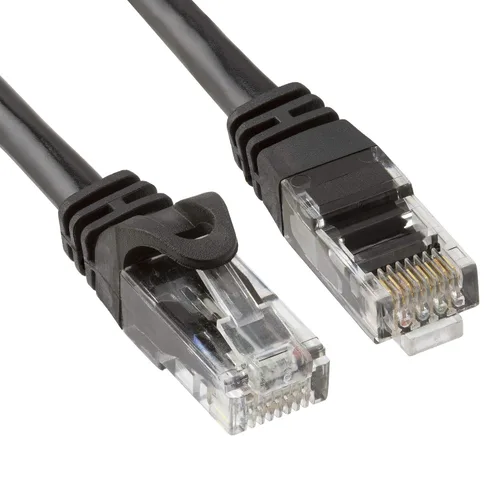 Vista 8 de Cmple - Cable de conexión Ethernet RJ45 Cat-6, Cable de red Cat6 de alta velocidad 10 Gigabit, Cable LAN Ethernet Cat 6 con conectores RJ45 chapados