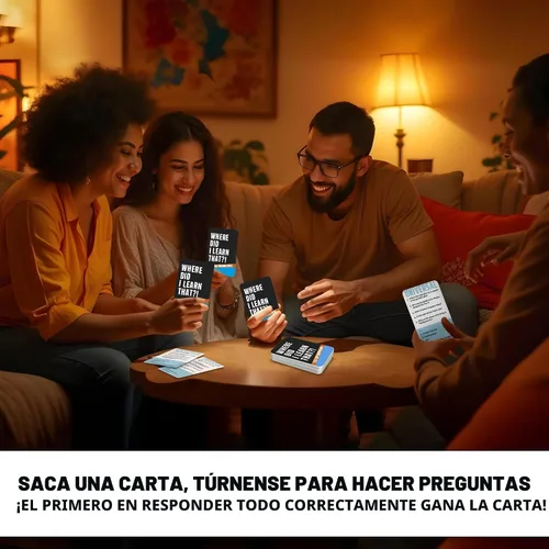 Vista 6 de QUOKKA Juegos de Trivia para Adultos con 500 Preguntas - Divertido Juego de Mesa de Trivia para Adolescentes y Familias – Tarjetas de Trivia