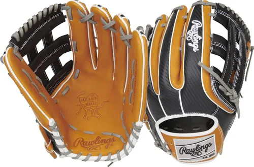 Vista 6 de Rawlings Guante de béisbol Heart of THE Hide Modelos ligeros Hypershell y Speedshell Múltiples estilos