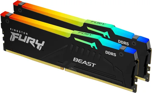 Vista 2 de 64Gb 5200Mt/S Ddr5 Cl40 Dimm (Kit de 2) Fury Beast RGB