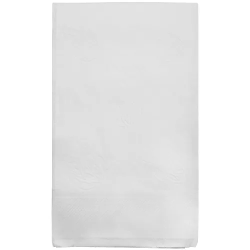 Vista 3 de Karat KN-D1517-1W 15"x17" Servilletas de cena de 1 capa - Blanco (caja de 3000)