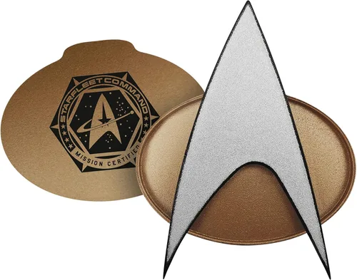 Vista 10 de Star Trek Sección 31 ComBadge Bluetooth para llamadas, textos y función de canto