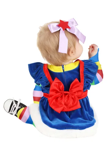 Vista 2 de Disfraz de Rainbow Brite para bebés Multicolor