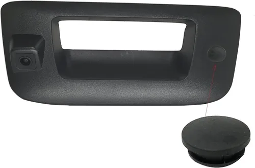 Vista 5 de Cámara de respaldo para Chevy Silverado/GMC Sierra (2007-2013) para monitores universales (RCA) (Color: Negro)