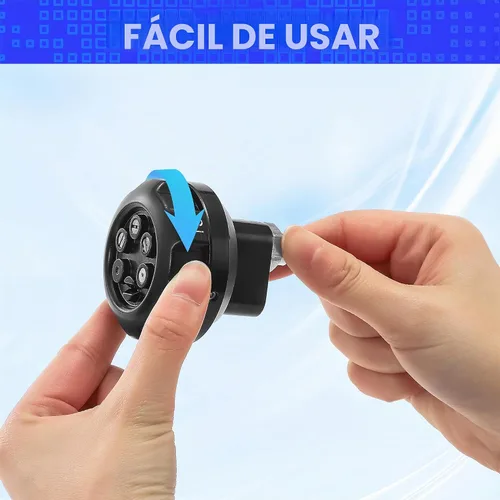Vista 4 de RIDGE WASHER Boquilla turbo para lavadora a presión, cambio rápido 6 en 1
