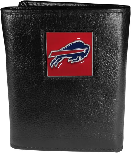 Vista 25 de Siskiyou Sports Men's Deluxe Leather Tri-fold Wallet Packaged in Gift Box