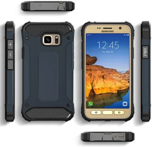 Vista 9 de Asuwish Funda para teléfono Samsung Galaxy S8 Plus con protector de pantalla y delgada y resistente híbrida de doble capa, accesorios protectores